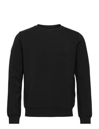 Morgan Crew Neck Sweat Sweatshirt Trøje Sort Mos Mosh Gallery