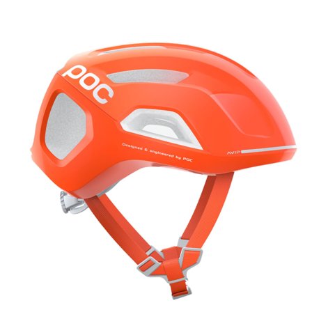 POC Ventral Tempus Spin Unisex Bike helmets Orange Large
