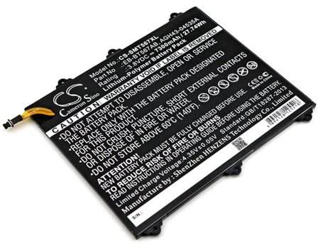 Batteri till Tablett för Samsung SM-T567, SM-T567V, Galaxy Tab E 9.6 XLTE m.fl.