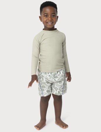 MINI A TURE Matmaki Printed Board Shorts. Grs - Green - 98/104