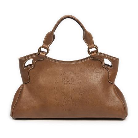 Cartier Vintage, Pre-owned Handbags Beige, Dames, Maat:ONE Size