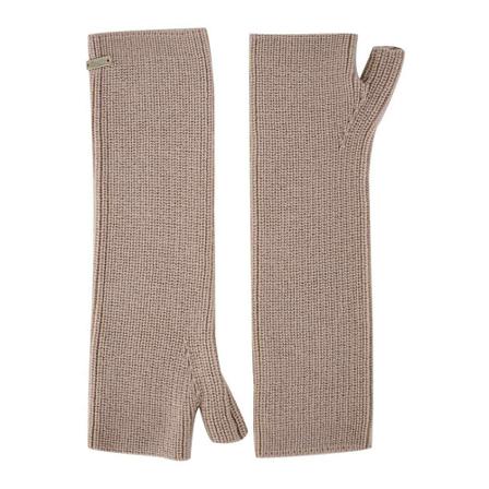 Herno, Gloves Beige, Dames, Maat:S