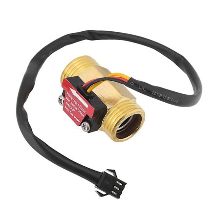 1 stycke -b1 Turbinvattenflödesgivare G1 / 2 tum Elektromagnetisk mässing In-line Hall-brytare hane