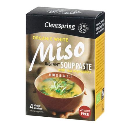 Clearspring Miso Soup Paste hvid m. tang Ø 100 ml, Helse & Madvarer, Dressing & Saucer, Øvrigt