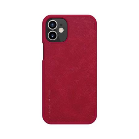 Nillkin Qin Läderfodral För Apple Iphone 12 Mini Röd Röd 180 Mm