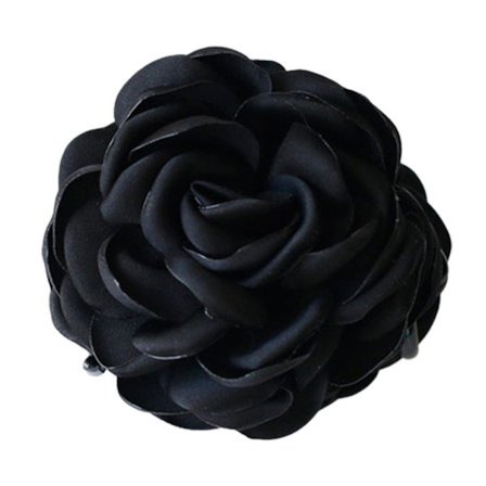 Korsande tänder Starka klor Hårklo Pc Vivid Rose Flower Dam Käkklämma Fina tillbehör