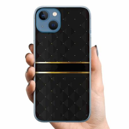 Apple Iphone 13 Mini Tpu Mobilskal Golden Stripes