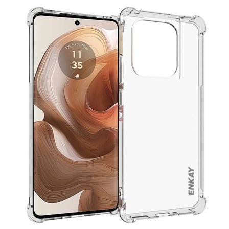 ENKAY genomskinligt stöttåligt Motorola Edge 50 Ultra / Motorola Moto X50 Ultra skal