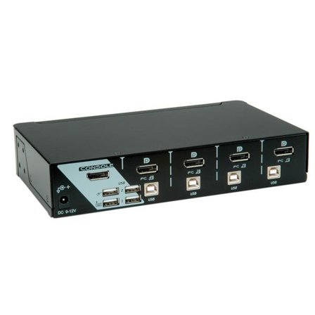 ROLINE Kvm Switch, 1 User - 4 Pcs,