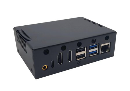 ALLNET Radxa ROCK 5B+ zbh. EcoPi Gehäuse schwarz