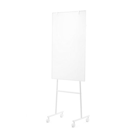 Mobilt flip-over stativ AMY, hvid