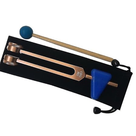 OM 136,1 Hz Stemmegaffel Sæt Chakra Stemmegaffel Lydhealing