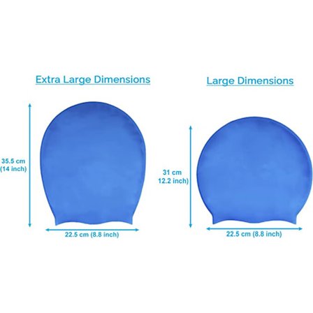 XL Badmössa för dreadlocks Långt hår badmössa Lås badmössa Afro hår badmössa Håller håret ur vattnet. Badmössa