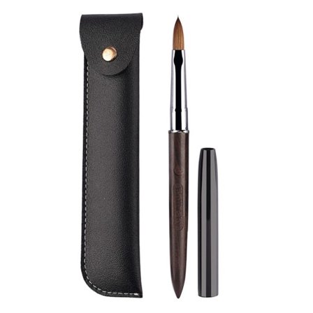 CDQ Kolinsky akryl neglebørste til påføring af akrylpulver,