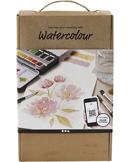 Askartelusetti Akvarelli/Vesiväri-Creativ Company