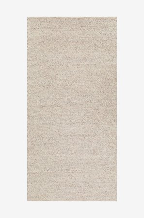 KM Home - Ullteppe Skagen - Beige - Ulltepper - 75X230 - Fra Homeroom