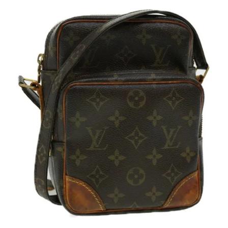 Louis Vuitton Vintage, Pre-owned Canvas Amazone Bag Bruin, Heren, Maat:ONE Size