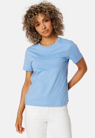 GANT The Original SS T-Shirt 414 Gentle Blue Klær