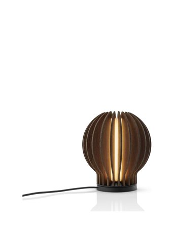 Eva Solo Radiant Rund Led Lampe Smoked Oak - Brown - ONE SIZE