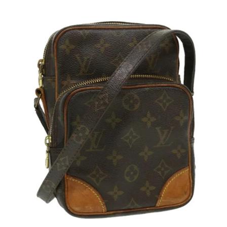 Louis Vuitton Vintage, Pre-owned Bag Bruin, Dames, Maat:ONE Size,leer