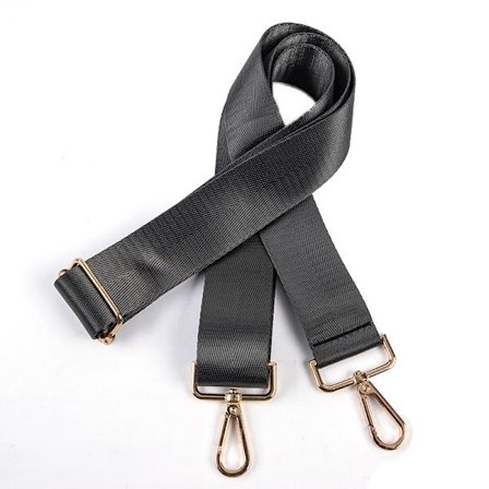 80-140CM Byt axelrem Gray Gold buckle