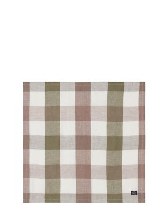 Checked Linen/Cotton Napkin Lexington Home Multi/patterned