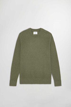 NN.07 Kaley 6499 Sweater Male Green Cotton