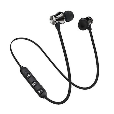 Xt11 Magnetiska trådlösa Bluetooth-hörlurar Sportlöpning In-ea Trådlösa spelheadset med mikrofon Nackband sport Hörlurar Hörlurar (FMY)