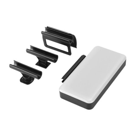 LED-panellys med fylllys, 3 klemmer, gjenbrukbar, oppladbar, multifunksjonell