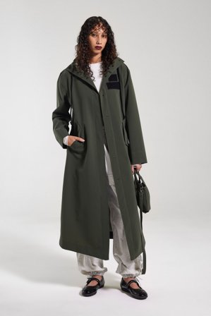 Chatham Matte Raincoat Green