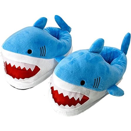 Gris og Hund Tøfler Morsomme Dyretøfler Kvinner Menn Vinter Hjem