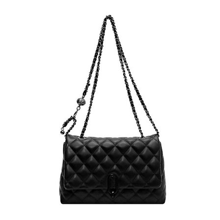 Stor mote brodert diamant skulderveske nisje fransk koreansk skulder Pu underarmsveske