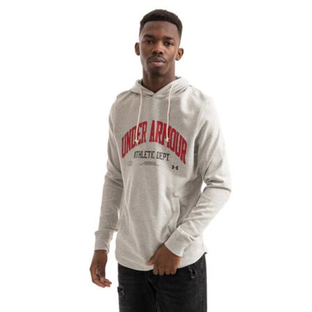Under Armour Hoodie Rival Terry Athletic Department Hvid, Herre