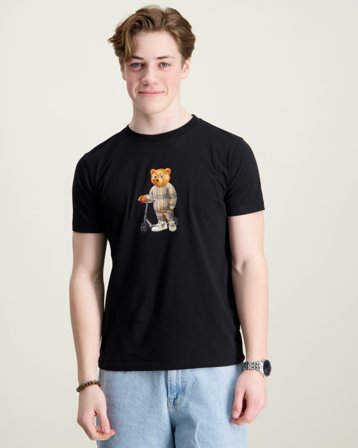 Baron Filou T-Shirt Sort T-shirts Dreng - Kids Brand Store