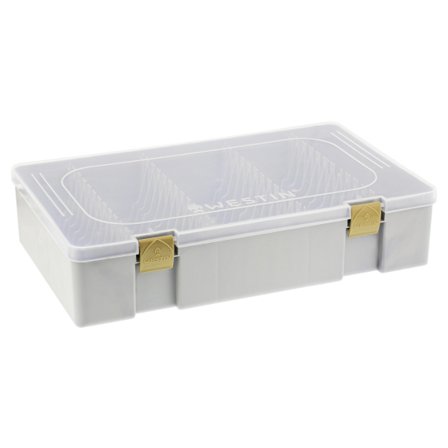 Westin W3 Spinnerbait Storage Box S6 Grey