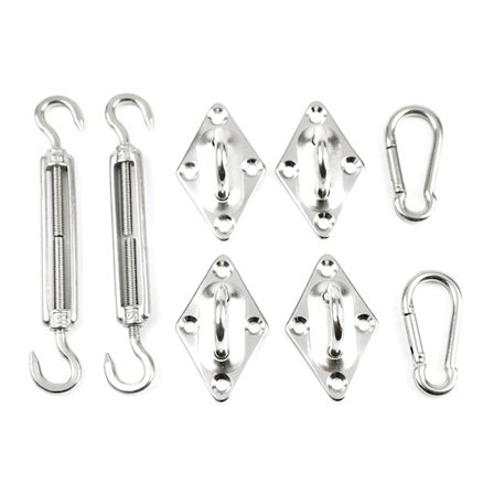 Kroge og Beslag til Solsejl