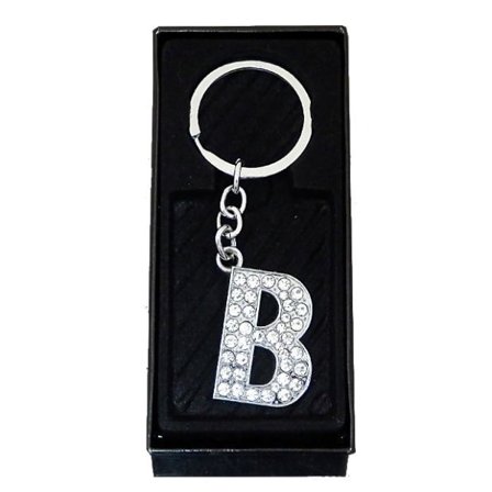 Vacker nyckelring Bokstaven B
