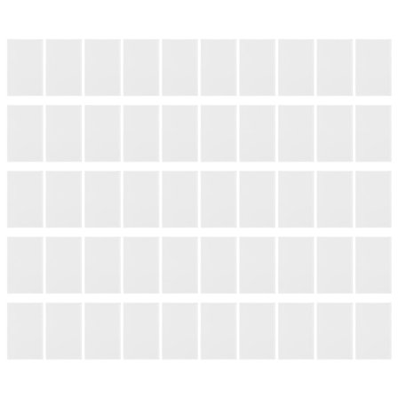 B5 Frostade Genomskinliga Vattentäta PP-sidbindningsomslag för Rapporter Presentationer 50st Vit