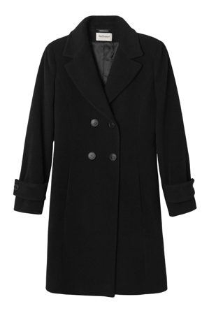 Cashmere Coat Black S