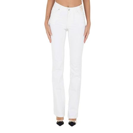 Silvian Heach, Straight Trousers Biały, Kobieta, Rozmiar: W26