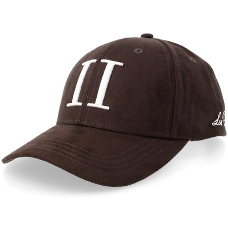Les Deux - Encore Suede Baseball Cap Turkish Coffee Brown Adjustable Adjustable Brown Cap - @ Hatstore