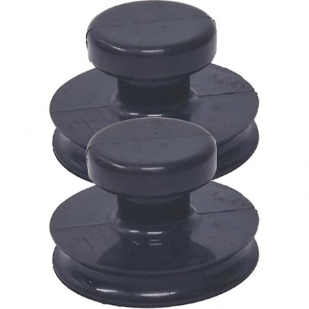 2 st Buddha Sound Bowl Lyft Handtag Ersättnings Sugkoppar fo