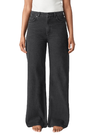 Carin Wester Raka jeans med lös passform CALLIE Svart 40