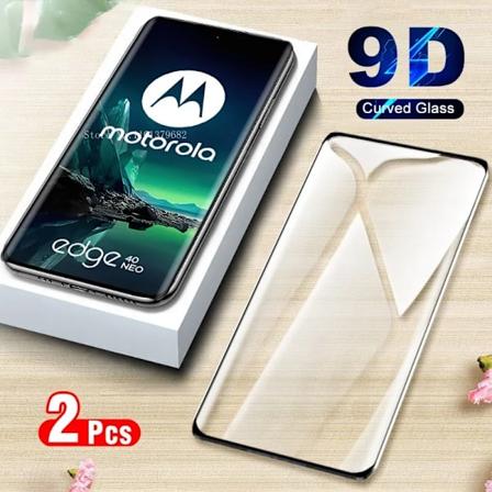 9D Kaareva Karkaistu Lasi Näytönsuoja Motorola Edge 40 Neo 40 Neo Moto Rola Edge40neo Edge40 Neo 5G 2 Kpl Suojakalvot 2 Pieces For Edge 2023