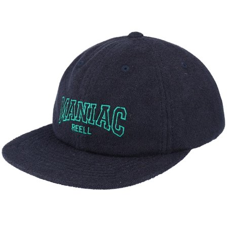 Reell - Schwarz Snapback Cap - Maniac Cap Black Towel Snapback @ Hatstore
