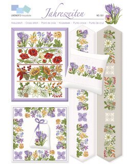 Korsstygnsmönster Vår