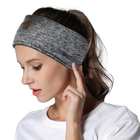 Langattomat nukkumiskuulokkeet, Bluetooth-urheilupanta, lahjat miehille naisille harmaa gray
