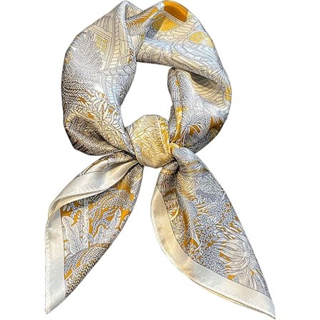 Dailyacc Hårbandanas Skjerf For Kvinner Lett Mote Hals Silke Sateng Hodeskjerf For Soving Håndvesker Skjerf