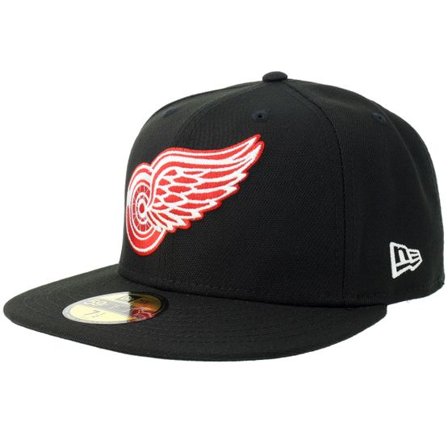 New Era - NHL Svart fitted Keps - Detroit Red Wings 59FIFTY Black Fitted @ Hatstore