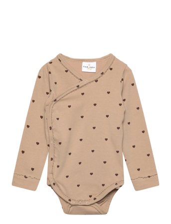 The New Tnsbnova L_S Wrap Body - Brown - 56